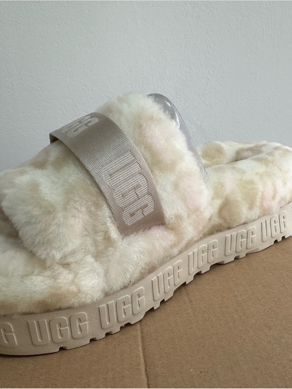 UGG Fluffita panther slide slippers NWT - Picture 5 of 6